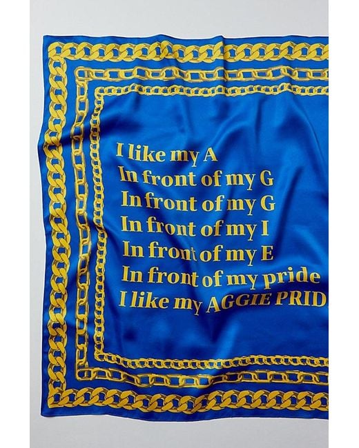 Urban Outfitters Blue Uo Summer Class '22 North Carolina A & T State University Scarf