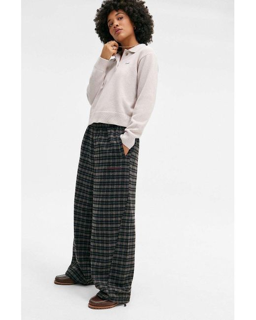 iets frans Black Check Harri Joggers Xs At Urban Outfitters