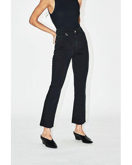 Neuw Black Twiggy Crop Bootcut Premium Stretch Jean