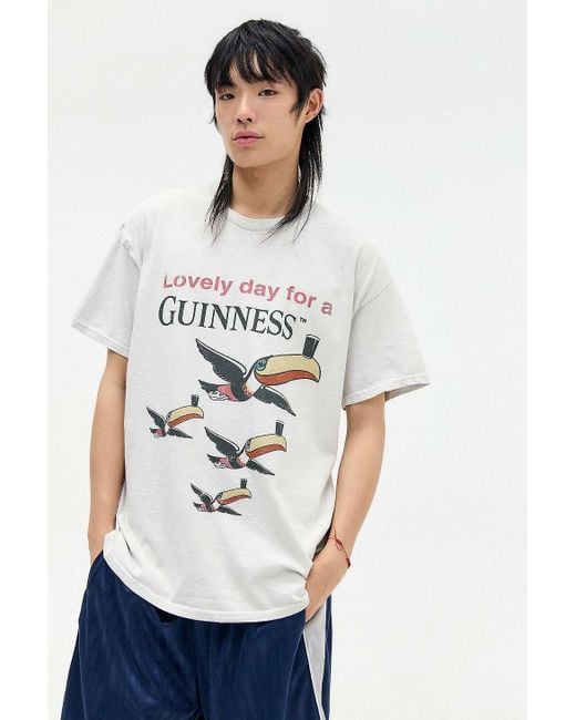 Urban Outfitters White Uo Guinness T-shirt for men