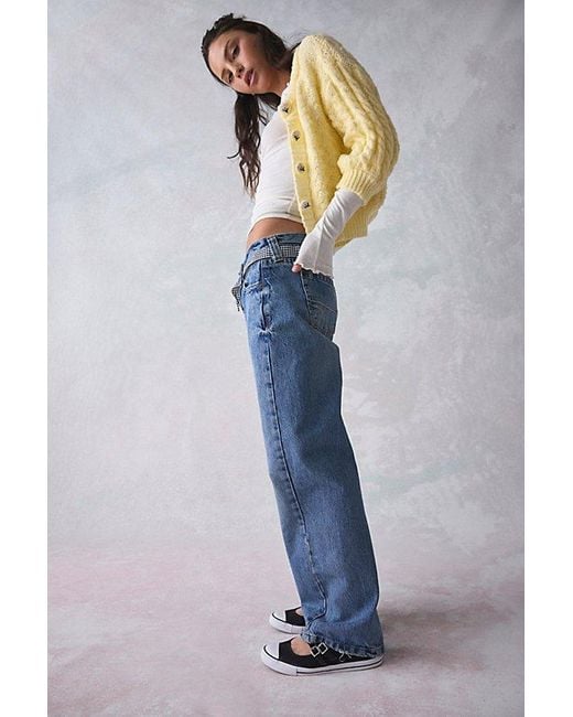 BDG Blue Kayla Low-Rise Jean