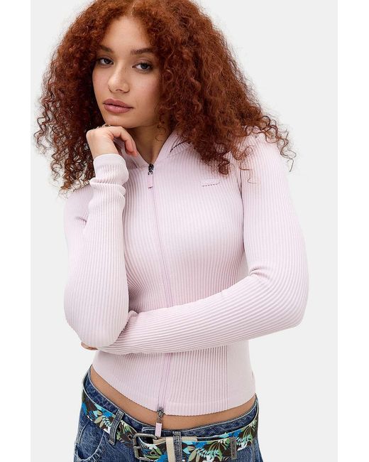 iets frans White Cayson Seamless Track Top