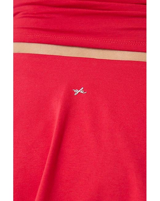 Out From Under Red Bec Skater Mini Skort