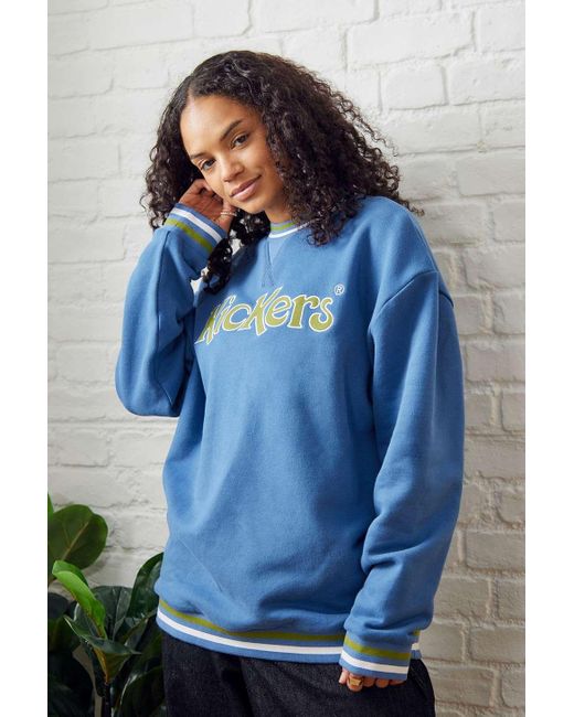 Kickers Blue Uo exclusive - ringer-sweatshirt mit rundhalsausschnitt