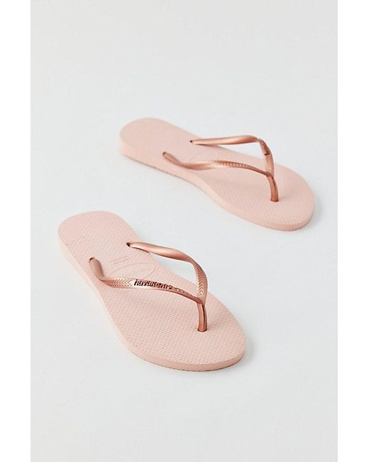 Havaianas Pink Slim Flip Flops Sandal