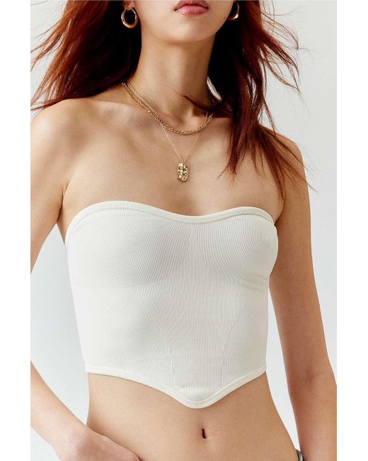 Out From Under White Catalina Seamless Bandeau