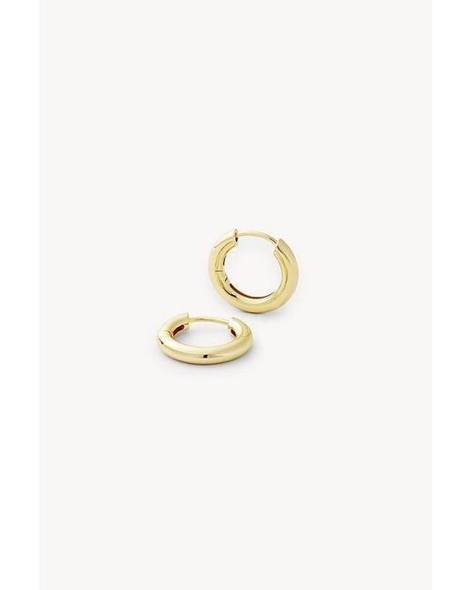 Machete Metallic Petite Hoops
