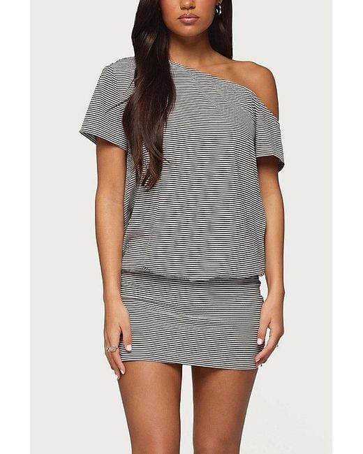 edikted sevie off shoulder mini dress Edikted Womens Sevie Off Shoulder Mini Dress