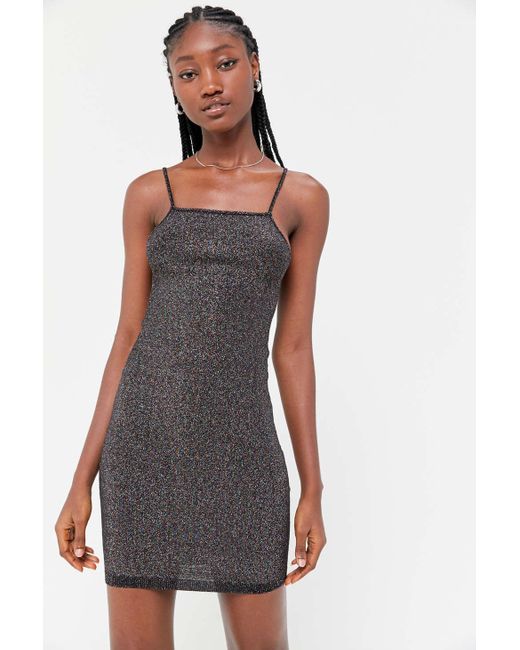 sparkly bodycon mini dress
