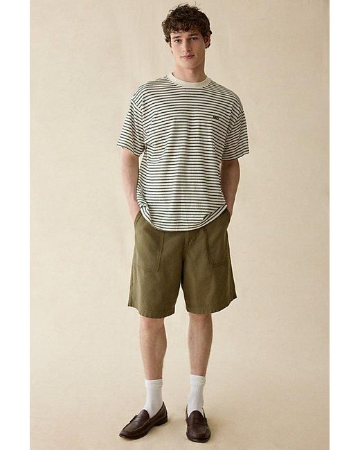 Obey Natural Edwin Stripe Tee for men