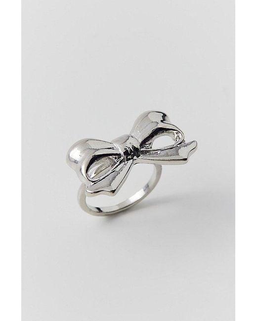 Urban Outfitters Blue Bow Ring