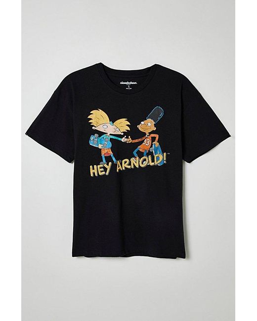 Urban Outfitters Black Hey Arnold Vintage Tee for men