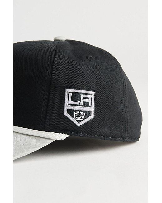 American Needle Black La Kings Baseball Hat for men