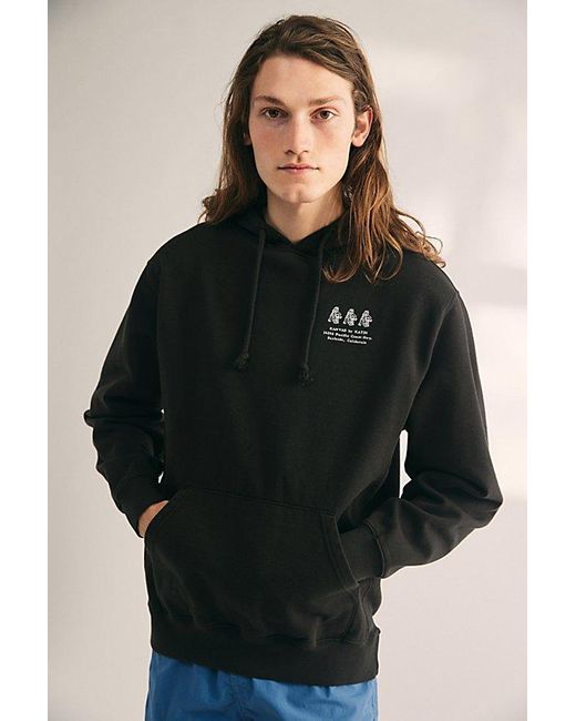 Katin Black Set Graphic Hoodie Sweatshirt for men