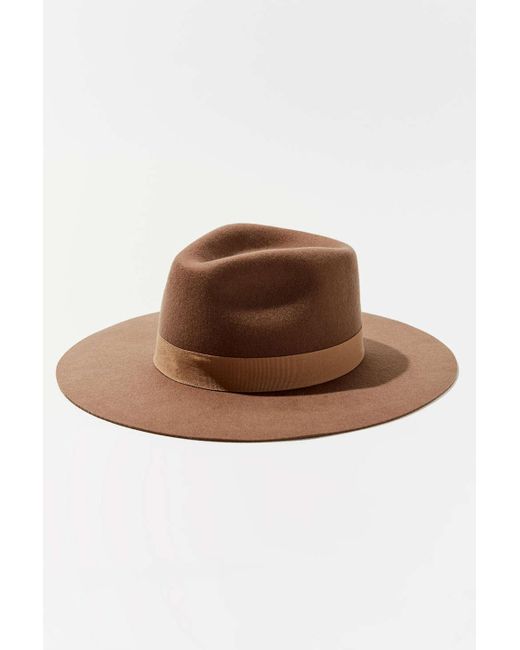 Urban Outfitters Uo Flat Brim Felt 