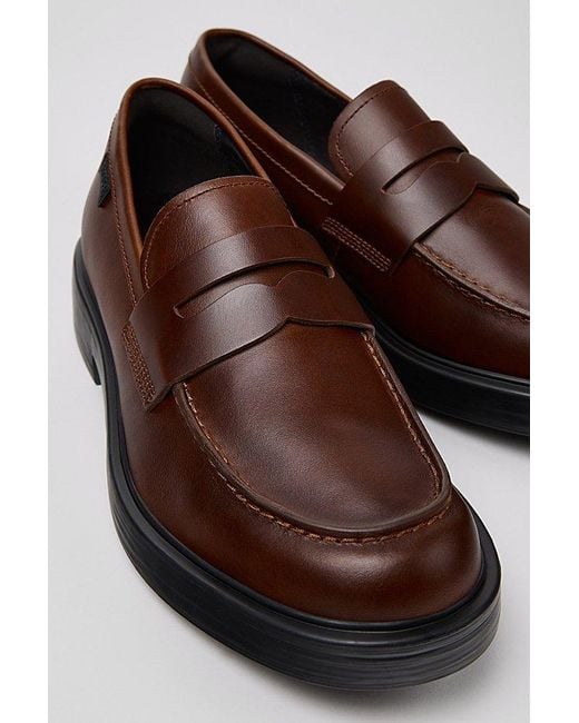 Camper Brown Dean Leather Loafer for men