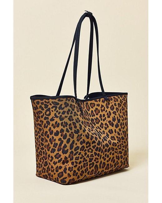 Baggu Blue Large Nylon Reverse Tote Bag