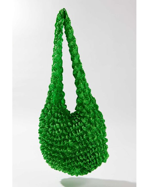 Urban Outfitters Green Uo Pucker Up Hobo Bag