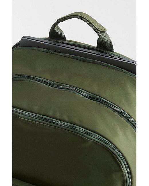 Vera Bradley Green Nylon Large Bancroft Backpack