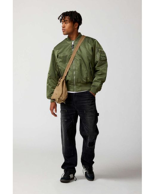 Alpha Industries Ma-1 Bomber Jacket In Olive,at Urban Outfitters in Green  for Men | Lyst | Übergangsjacken