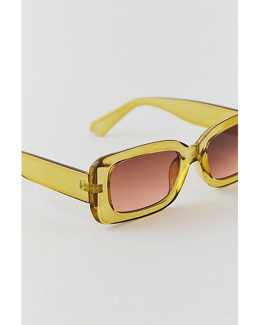 Urban Outfitters Multicolor Uo Essential Rectangle Sunglasses