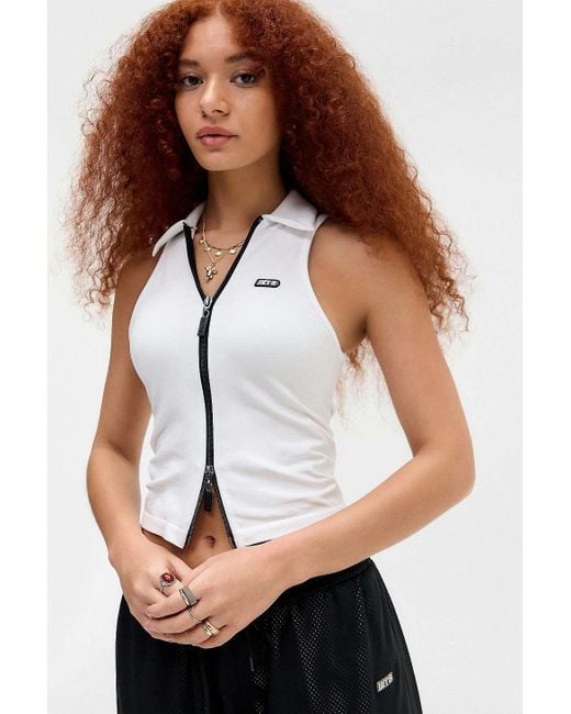 iets frans White Halle Racerback Tank Top