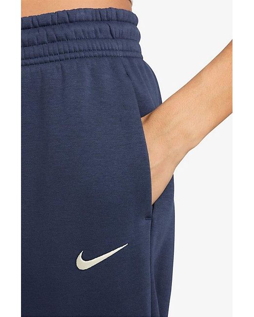 Nike Blue Sportswear Phoenix Fleece High-Rise Oversized Sweatpant