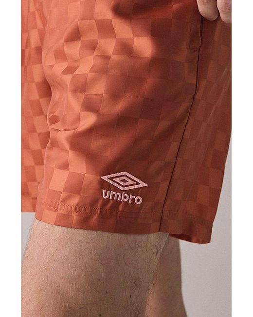 Umbro Multicolor Checkerboard Pattern 7" Short for men