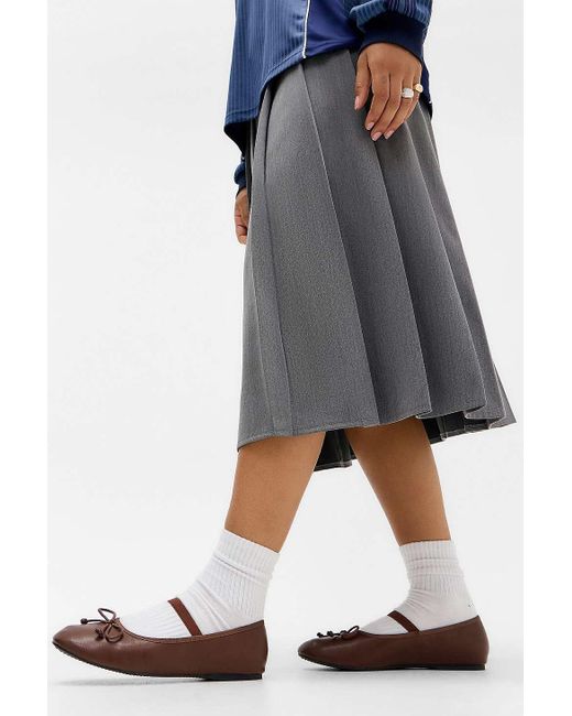 Raid Black Brown Eiline Ballerina Shoes