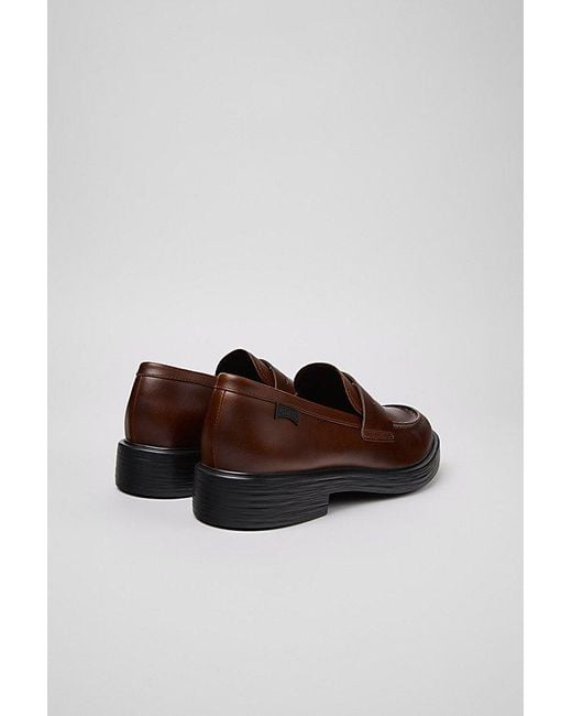 Camper Brown Dean Leather Loafer for men