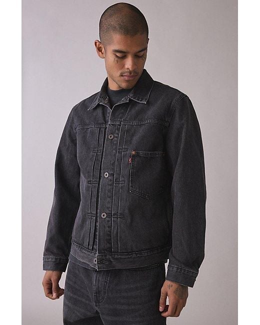 Levi's Black Type I Denim Trucker Jacket for men