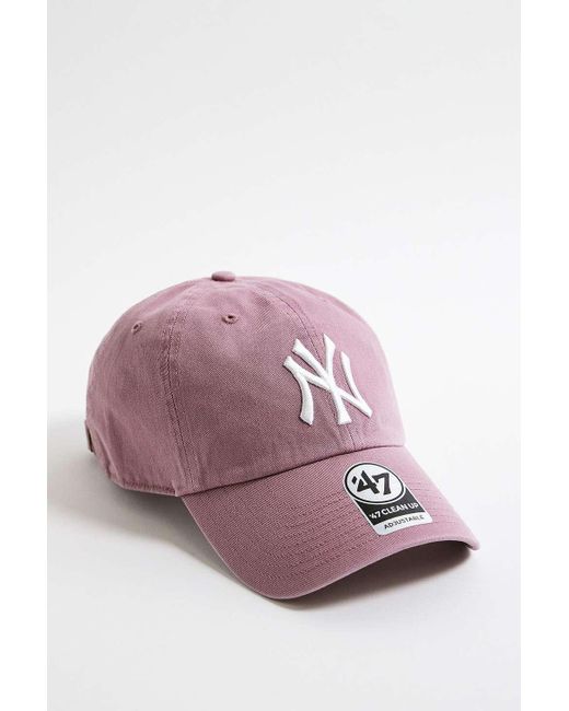 '47 Pink Ny Yankees Clean Up Cap