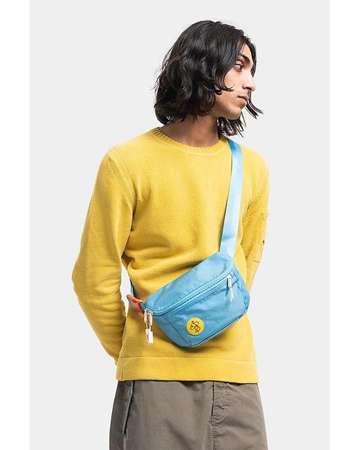 BABOON TO THE MOON Blue Fannypack