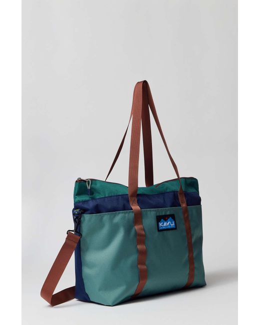 Kavu Traveller Tote Bag In Tree Hugger,at Urban Outfitters in Blue | Lyst