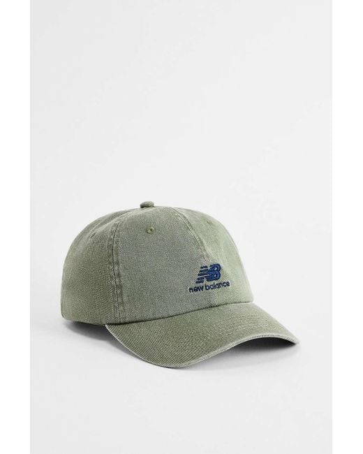 New Balance Green Mushroom Baseball Cap for men