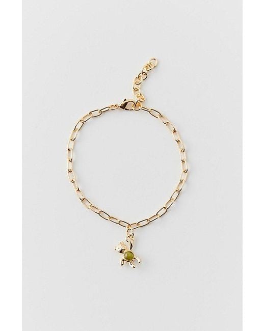 Urban Outfitters White Delicate Charm Bracelet