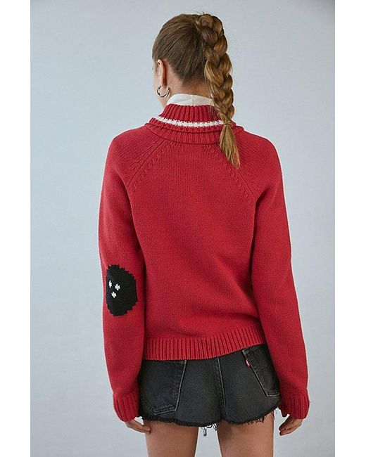 トップス DestructionDesign BigCardigan BDG Scottie Graphic Knit Zip-Up Cardigan – On Sale Now with