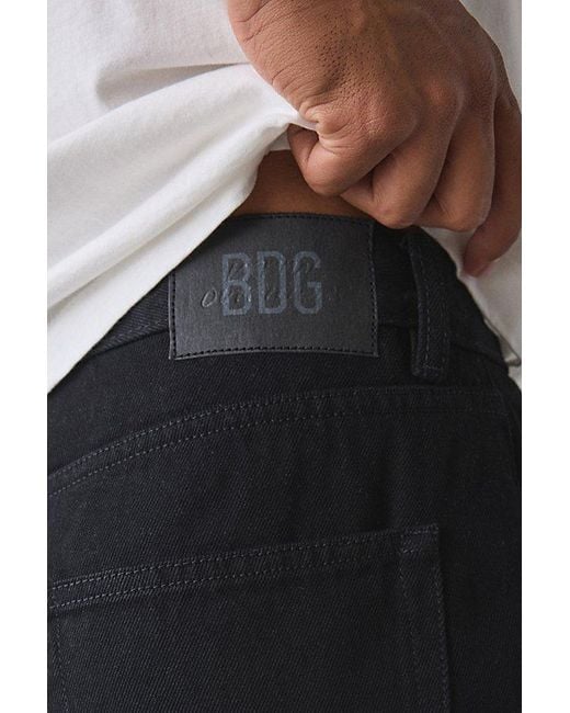 BDG Black Baggy Skate Fit Denim Jean for men