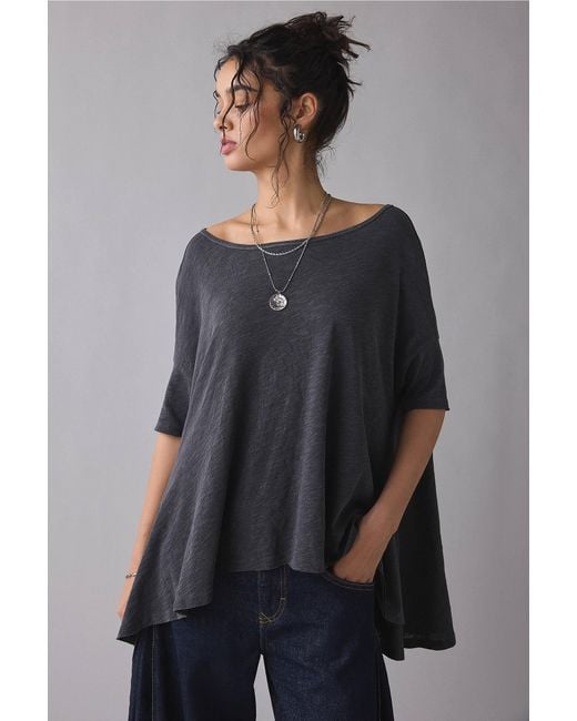 BDG Gray Frannie Top