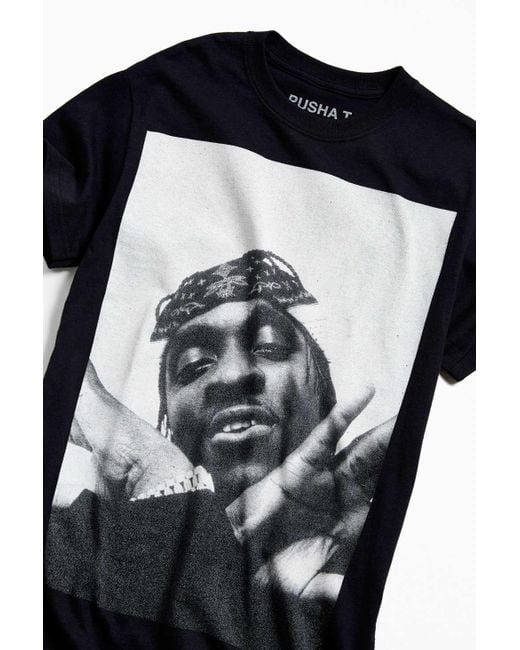 Urban Outfitters Black Pusha T If You Know Tee for men