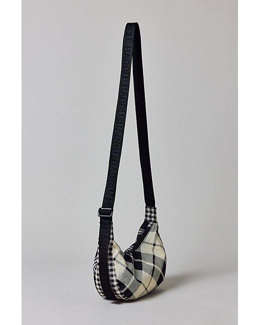Baggu Multicolor Small Nylon Crescent Bag