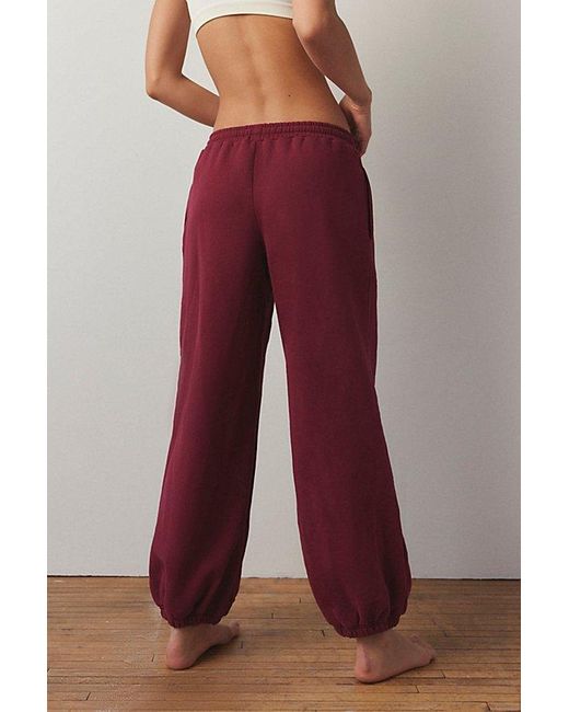 Out From Under Red Brenda Jogger Sweatpant