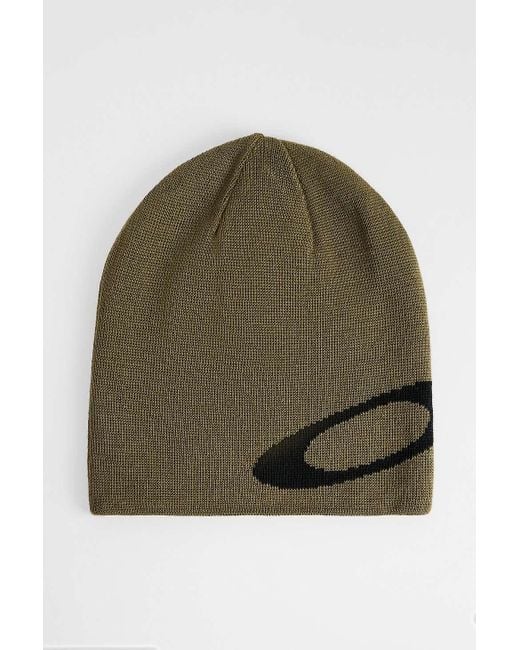 Oakley Green Eclipse Beanie for men