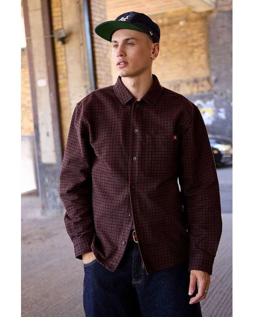 Dickies Purple Andorra Hendersonville Shirt for men