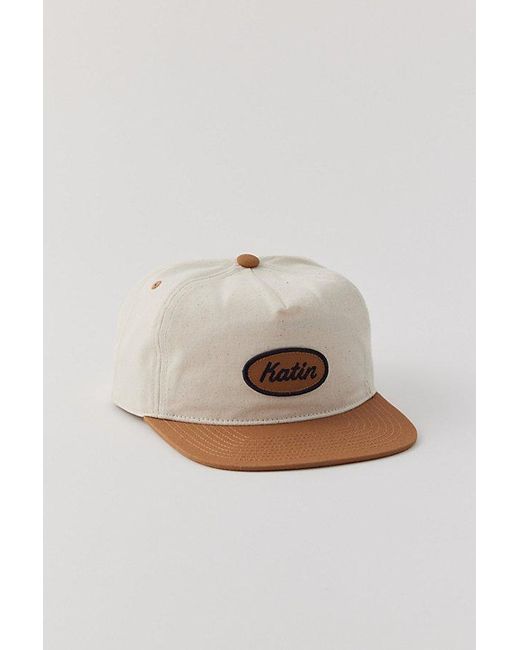 Katin Natural Roadside Snapback Baseball Hat for men