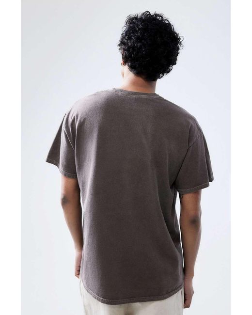 Urban Outfitters Gray Uo Brown Sierra T-shirt for men
