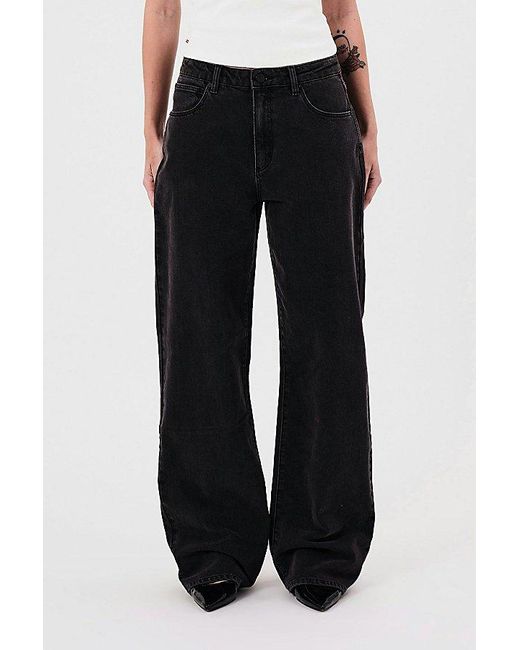 Abrand Jeans Black 95 Baggy Petite Jean
