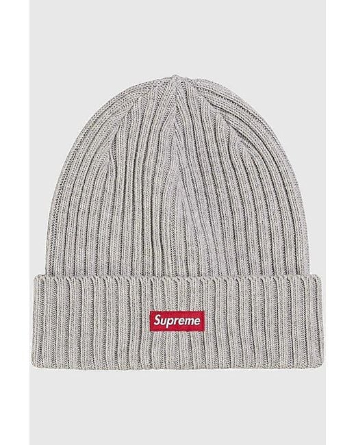 Supreme Overdyed Beanie (Ss26) in Gray for Men | Lyst