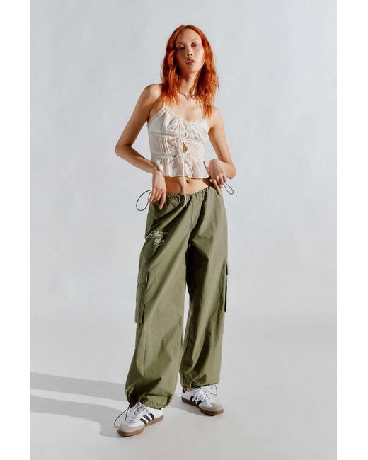Ed Hardy Balloon Cargo Pant In Green,at Urban Outfitters