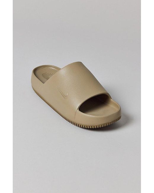 Nike Gray Calm Slide Sandal for men